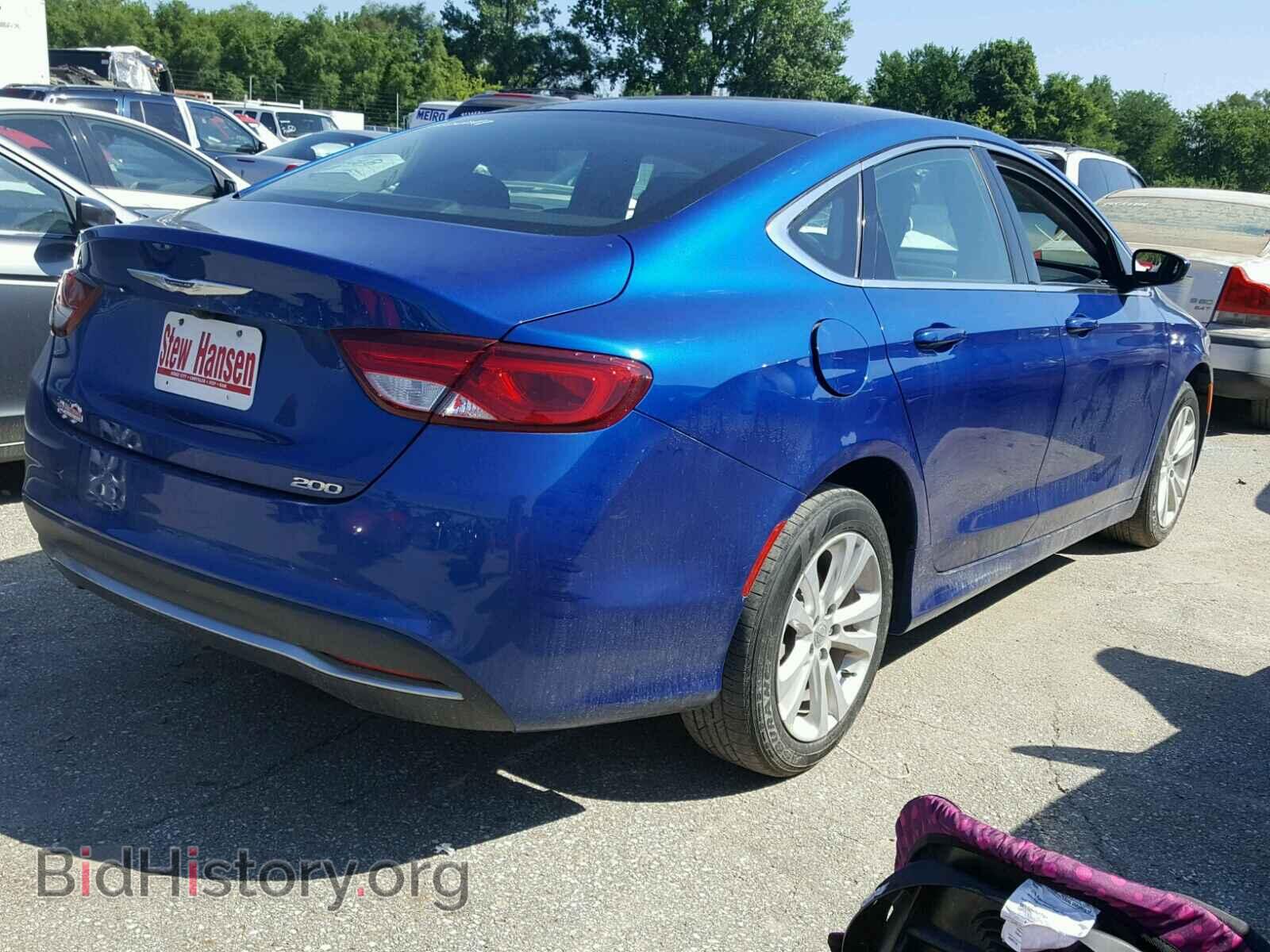 2016 CHRYSLER 200 - VIN: 1C3CCCAB7GN130381 - Photo 4