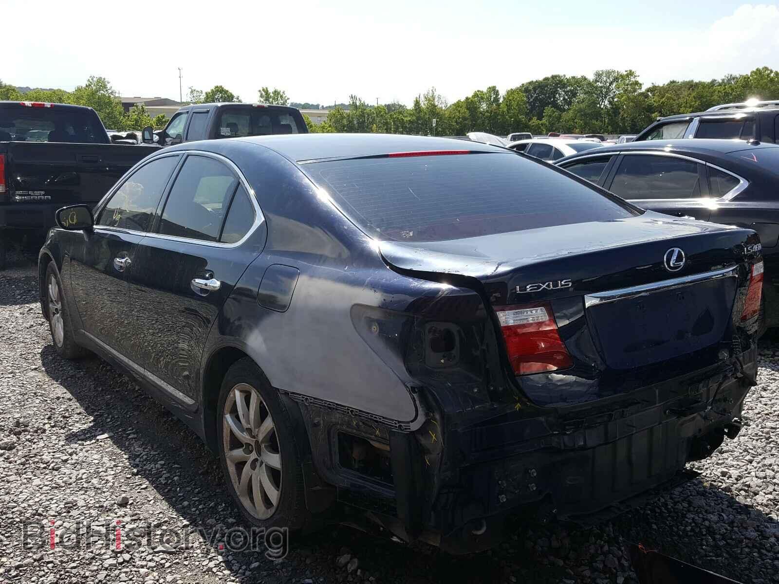 2008 LEXUS LS460 - VIN: JTHBL46F385059513 - Фото 3