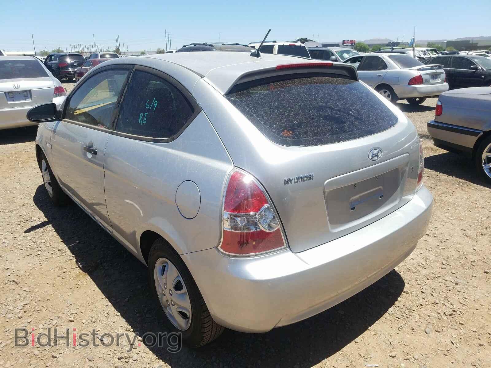 2008 HYUNDAI ACCENT - VIN: KMHCM36C08U074216 - Фото 3