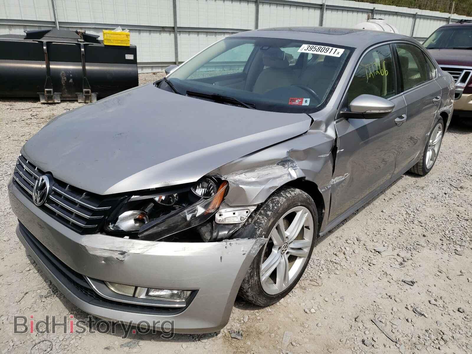 2012 VOLKSWAGEN PASSAT - VIN: 1VWBM7A34CC046350 - Фото 2