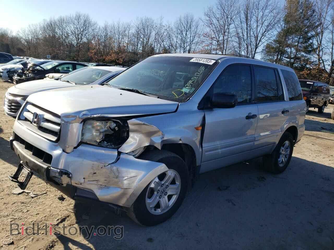 Photo 2HKYF18196H555626 - HONDA PILOT 2006