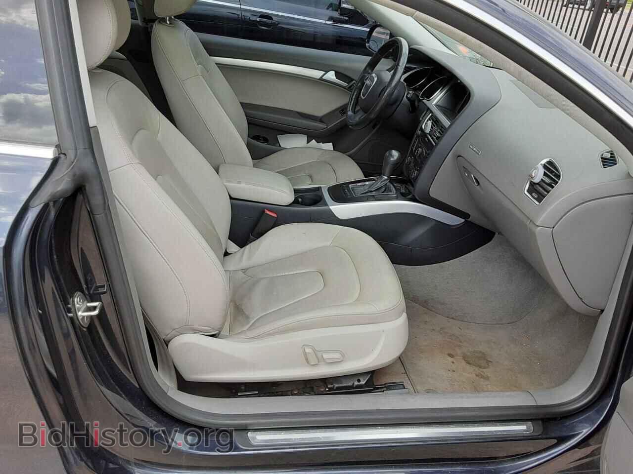 2012 AUDI A5 - VIN: WAULFAFR7CA013573 - Фото 5