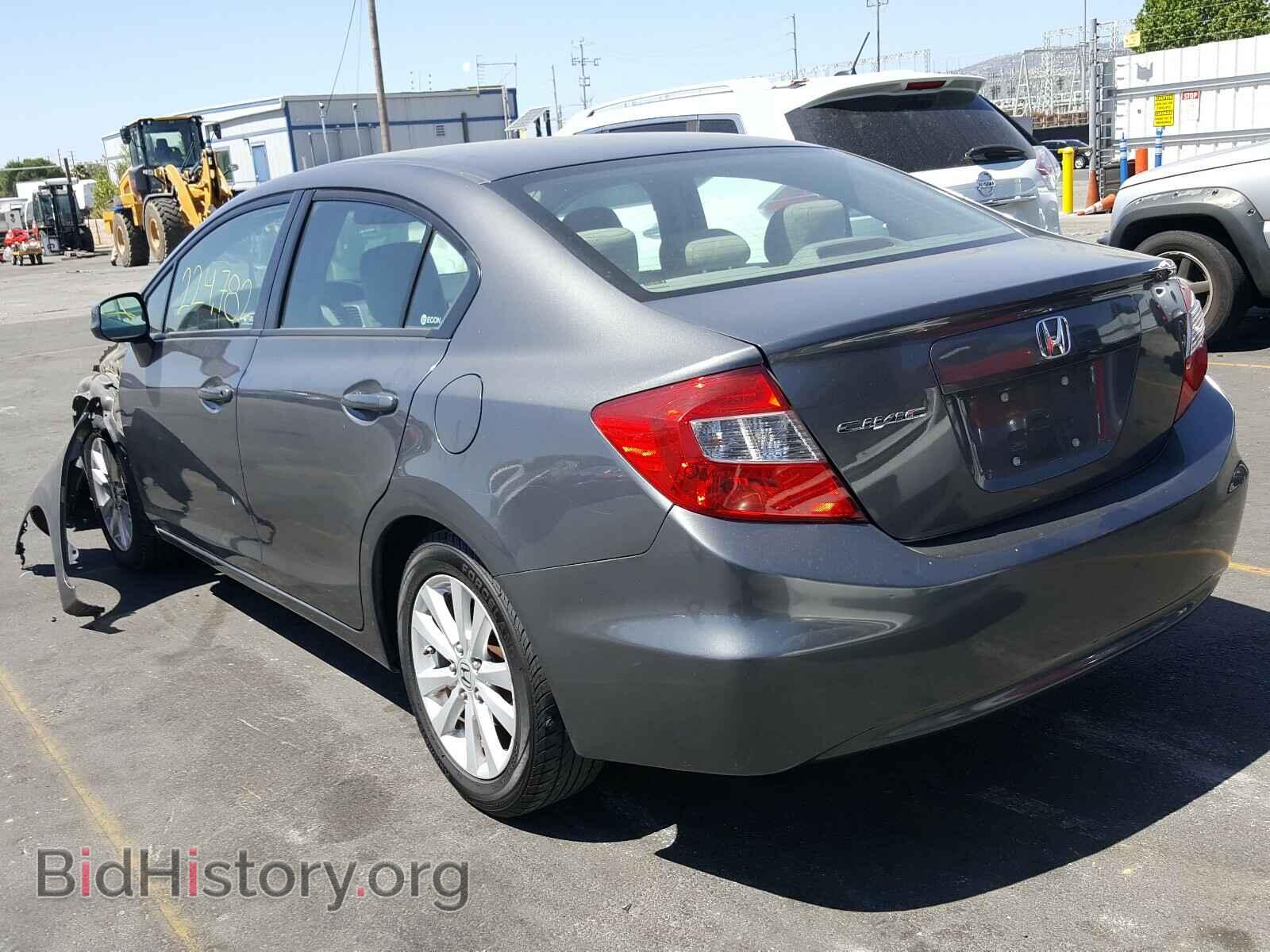 2012 HONDA CIVIC - VIN: 2HGFB2F83CH543910 - Фото 3