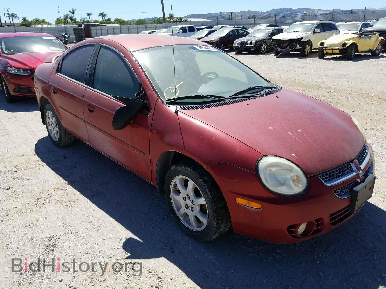 Фотография 1B3ES56C15D200028 - DODGE NEON 2005