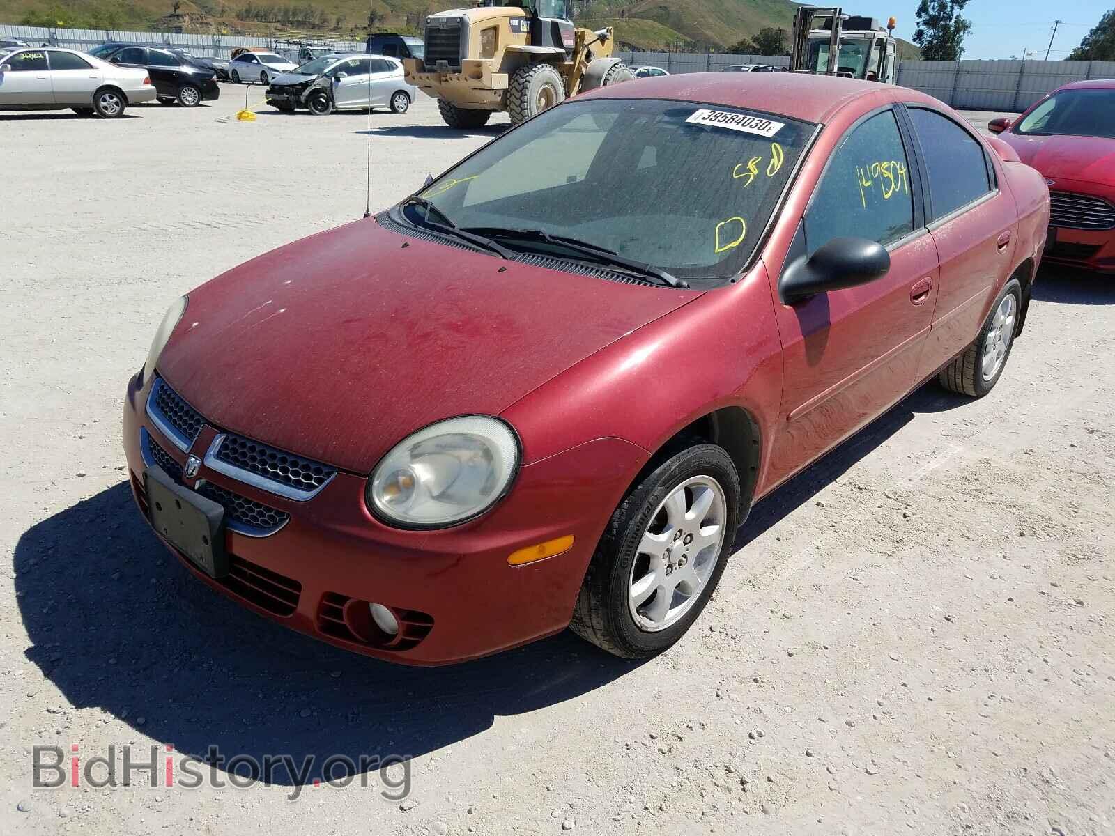 2005 DODGE NEON - VIN: 1B3ES56C15D200028 - Фото 2