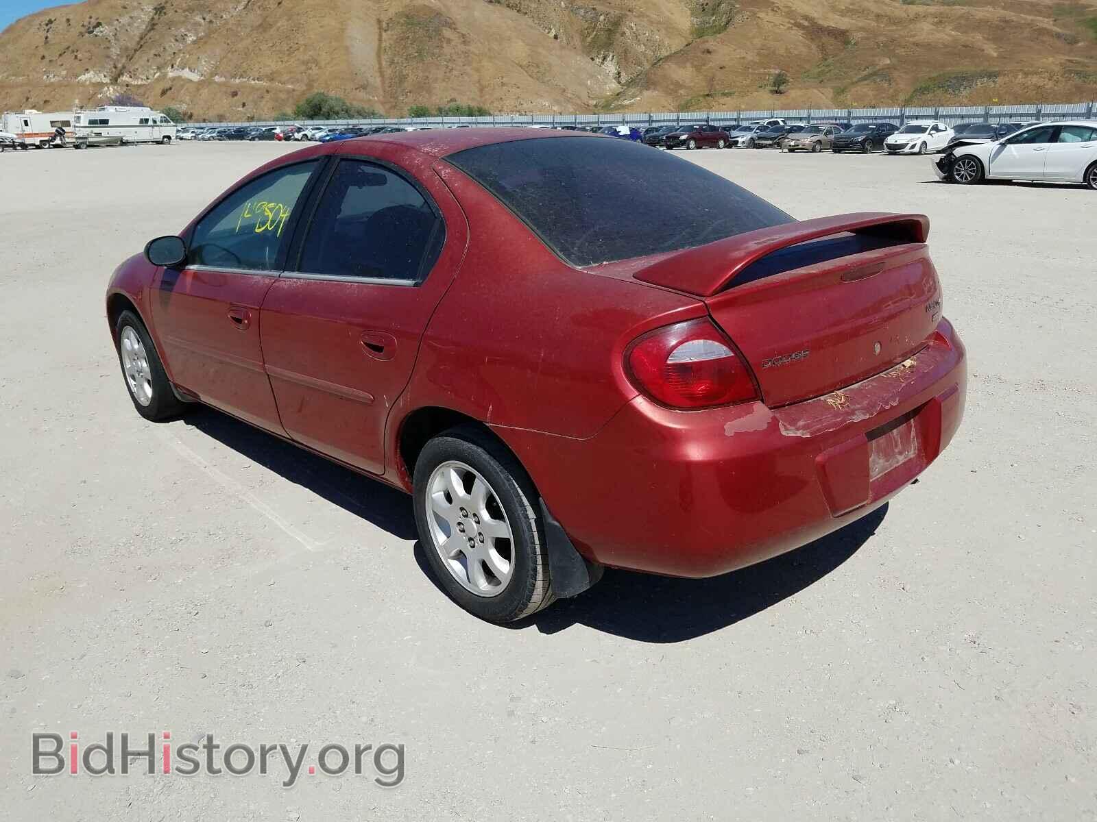 2005 DODGE NEON - VIN: 1B3ES56C15D200028 - Фото 3