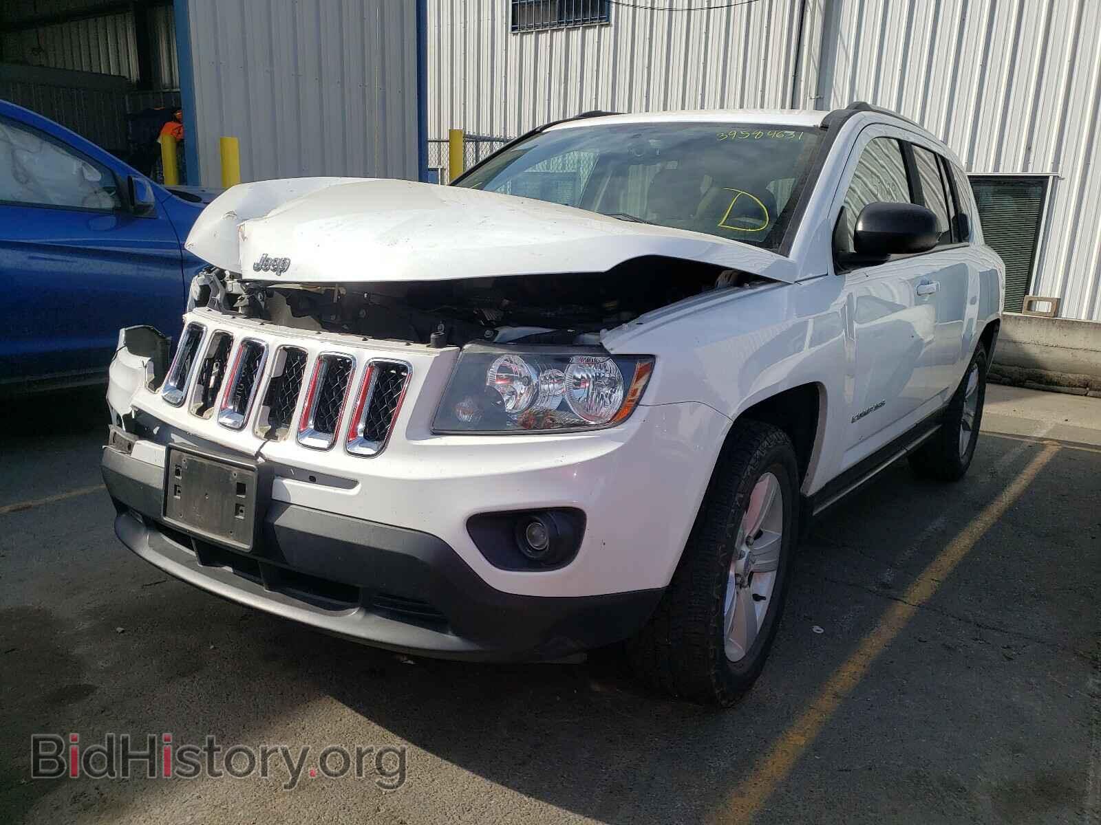 2016 JEEP COMPASS - VIN: 1C4NJDBB6GD779903 - Фото 2