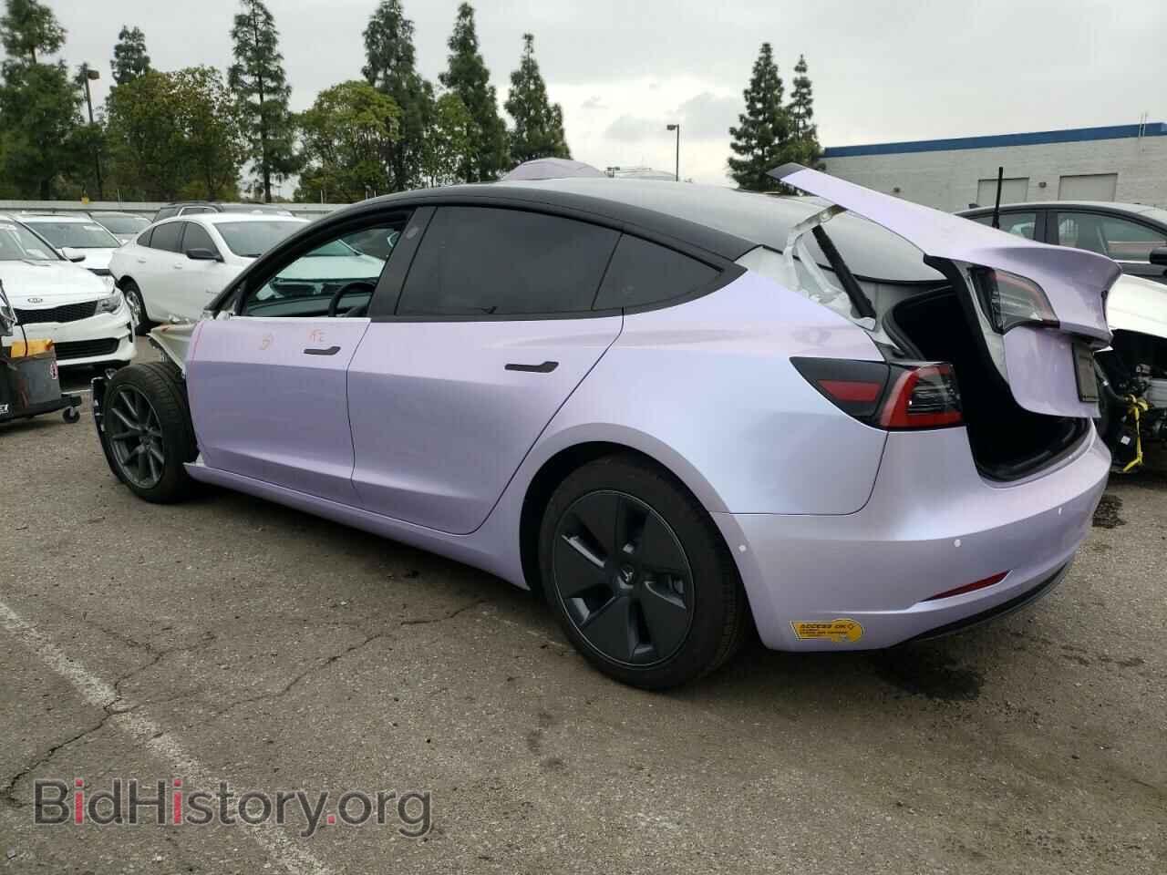 2022 TESLA MODEL 3 - VIN: 5YJ3E1EB8NF208070 - Фото 2