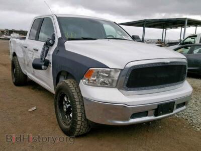 2017 RAM 1500 SLT, белый — VIN 1C6RR6GT6HS651222, Copart