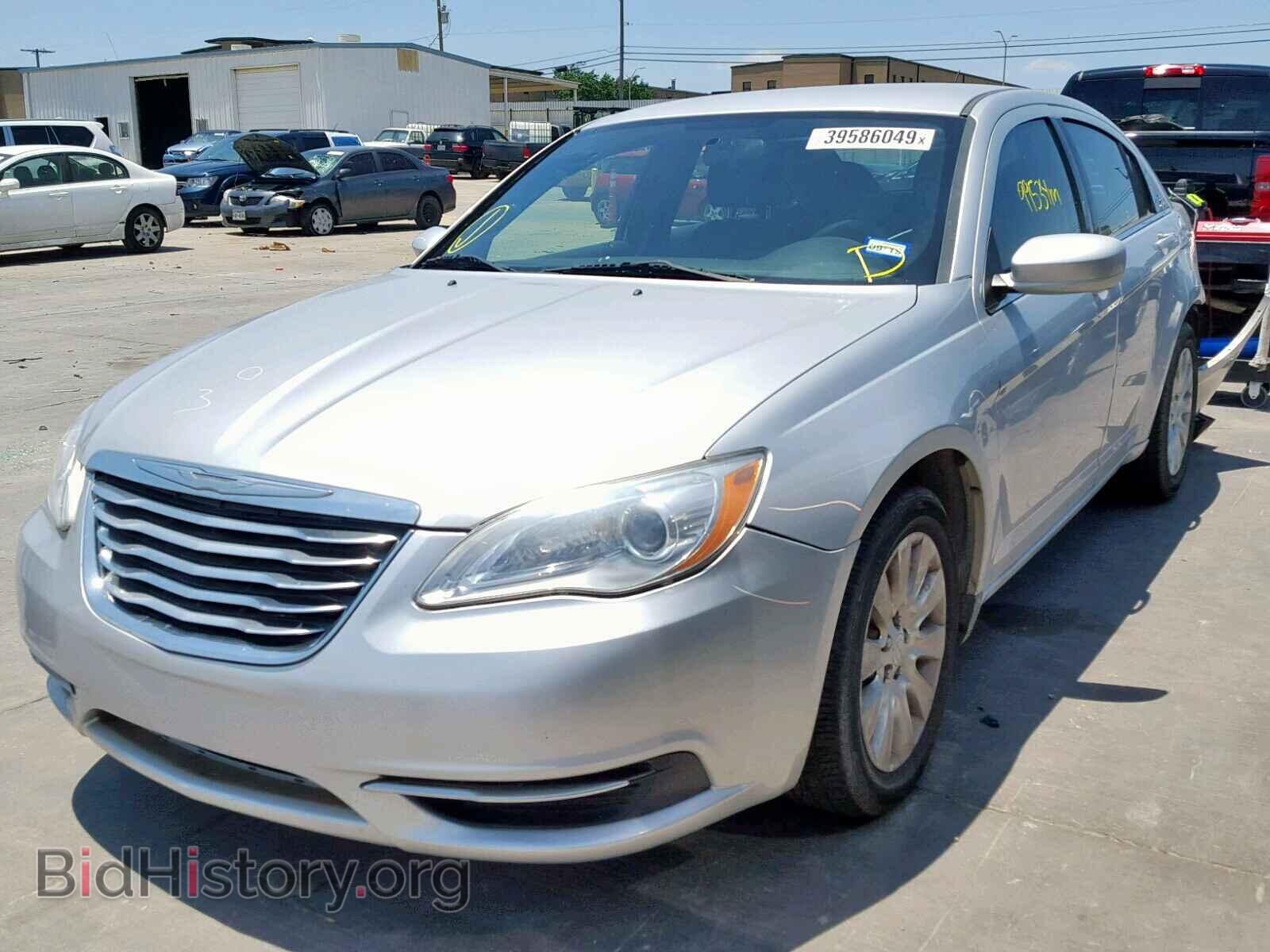 2012 CHRYSLER 200 - VIN: 1C3CCBAB6CN244604 - Фото 2