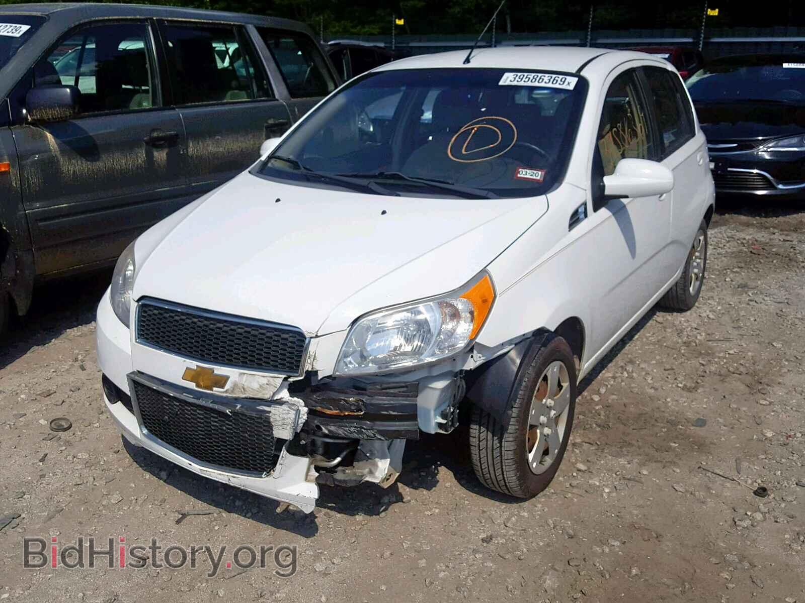2011 CHEVROLET AVEO - VIN: KL1TD6DE7BB124629 - Фото 2