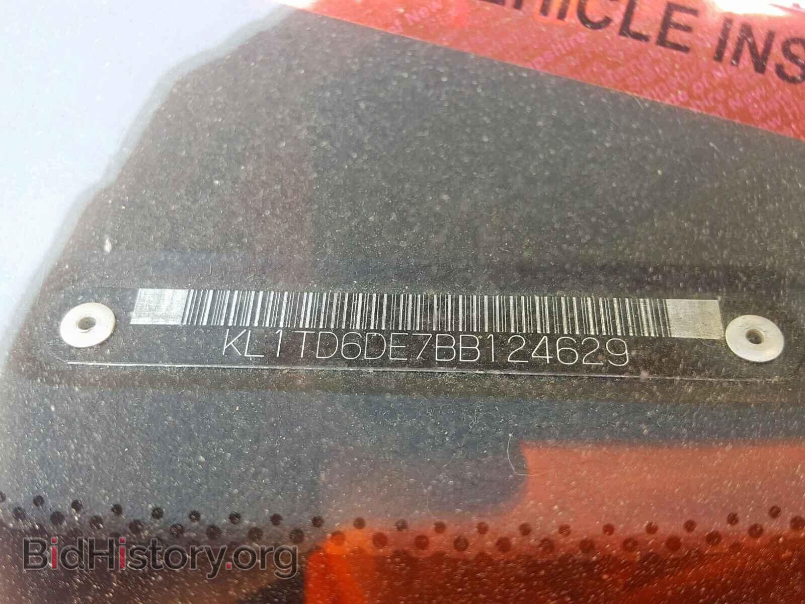 2011 CHEVROLET AVEO - VIN: KL1TD6DE7BB124629 - Фото 10