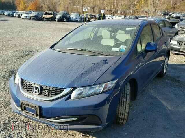 2013 HONDA CIVIC - VIN: 2HGFB2F51DH603349 - Фото 2