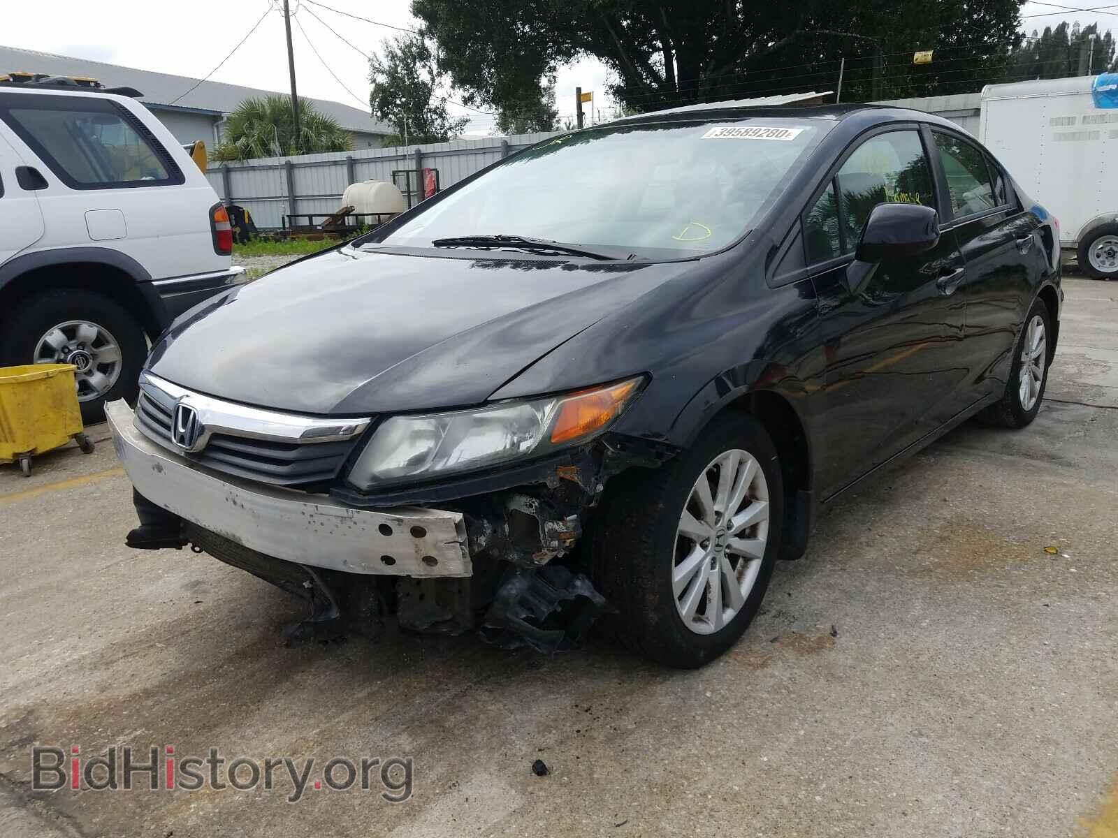 2012 HONDA CIVIC - VIN: 19XFB2F84CE060582 - Фото 2