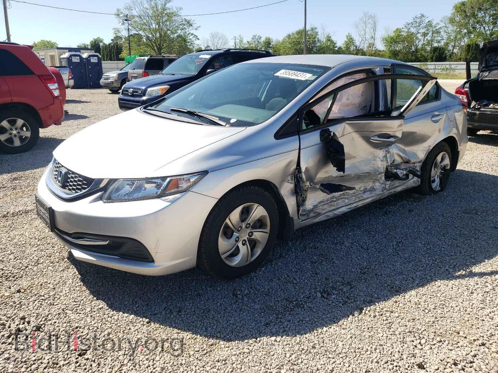 2015 HONDA CIVIC - VIN: 19XFB2F52FE019040 - Фото 2