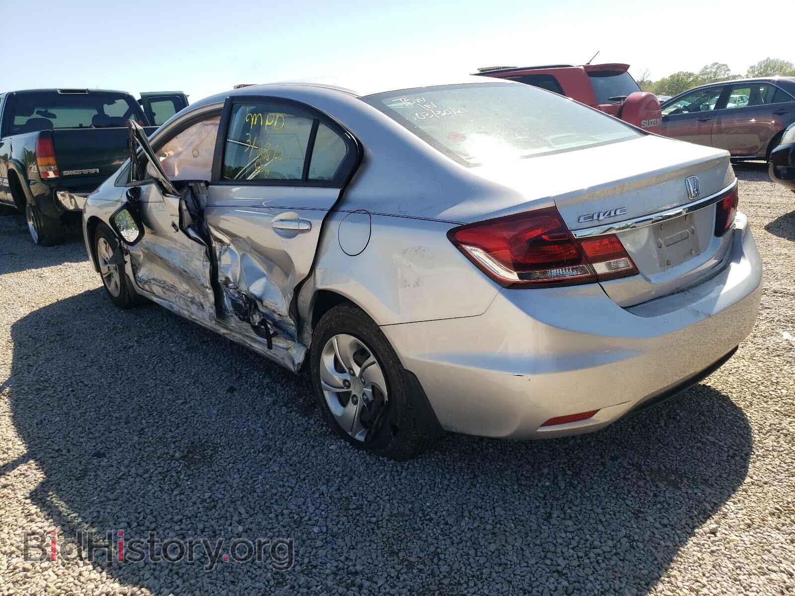 2015 HONDA CIVIC - VIN: 19XFB2F52FE019040 - Фото 3
