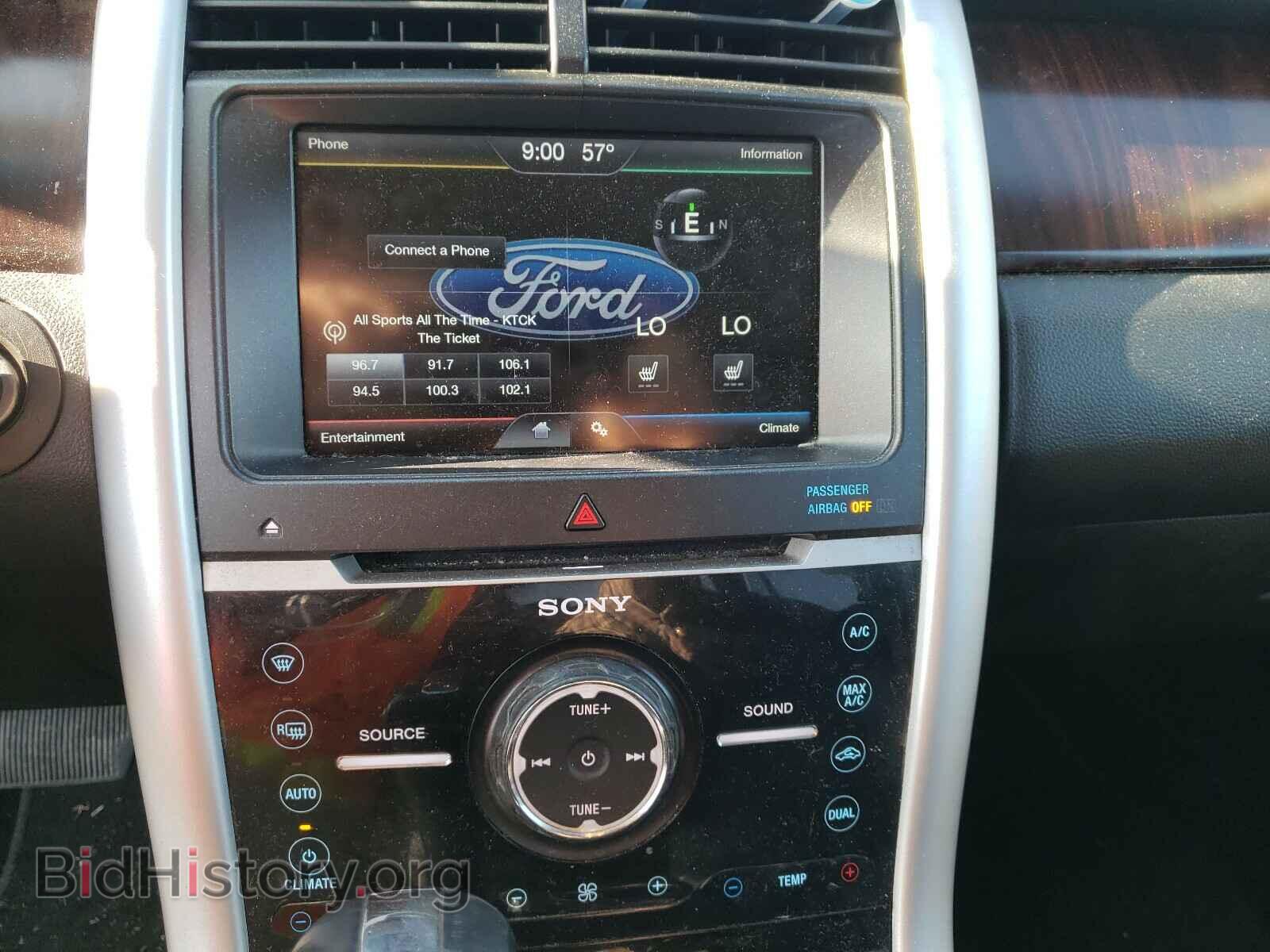 2014 FORD EDGE - VIN: 2FMDK3KC1EBA35023 - Фото 9