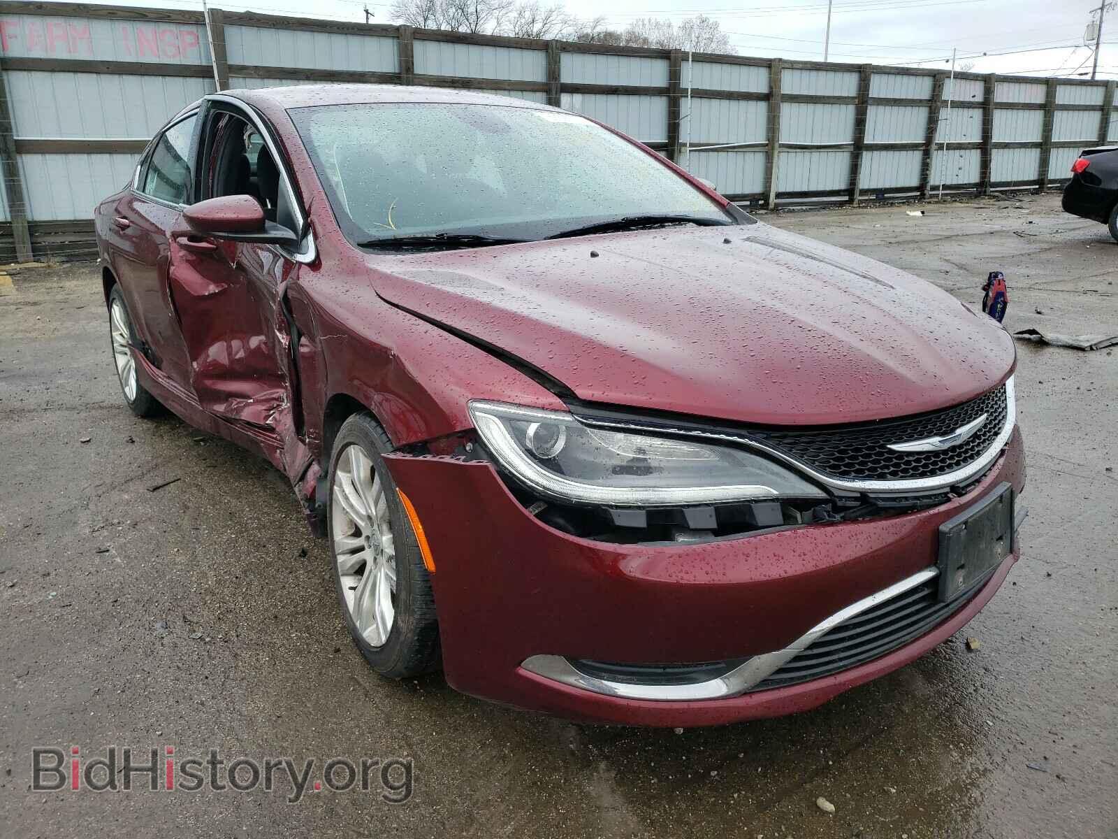 Фотография 1C3CCCAB6FN754753 - CHRYSLER 200 2015