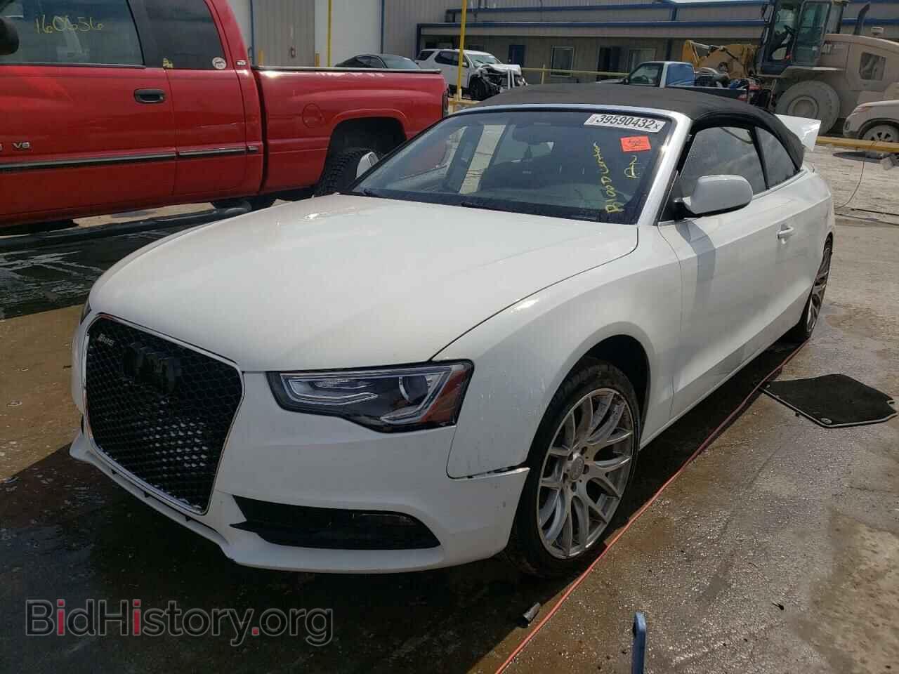 2013 AUDI A5 - VIN: WAULFAFH9DN000681 - Фото 2