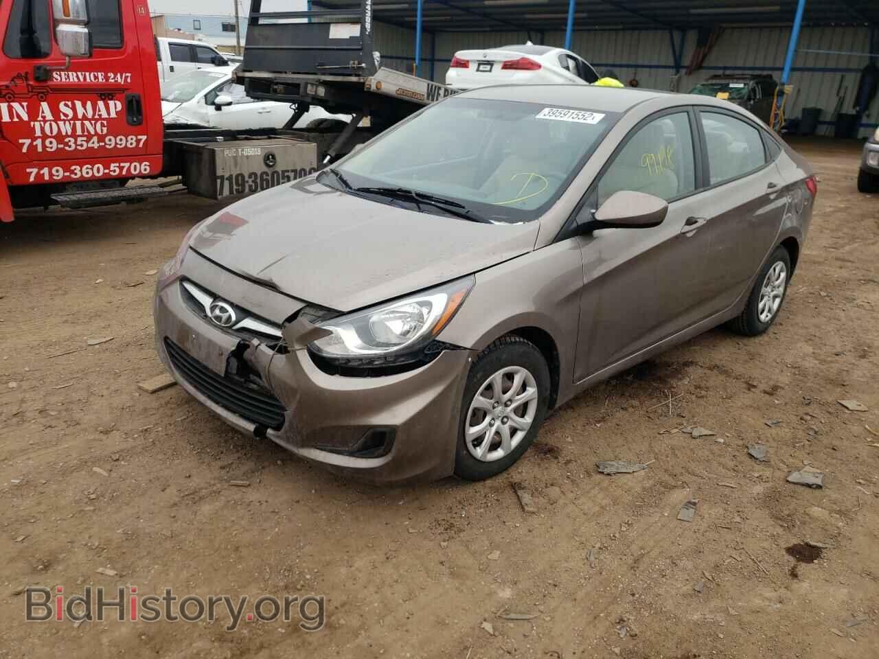 2013 HYUNDAI ACCENT - VIN: KMHCT4AE8DU439558 - Фото 2