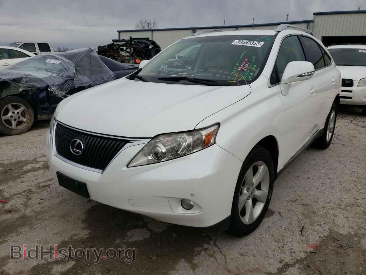2011 LEXUS RX350 - VIN: 2T2BK1BAXBC102358 - Фото 2