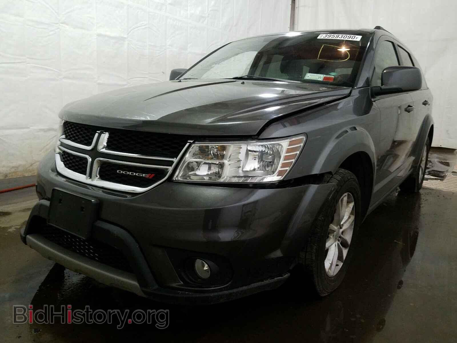 2016 DODGE JOURNEY - VIN: 3C4PDCBG9GT126644 - Фото 2