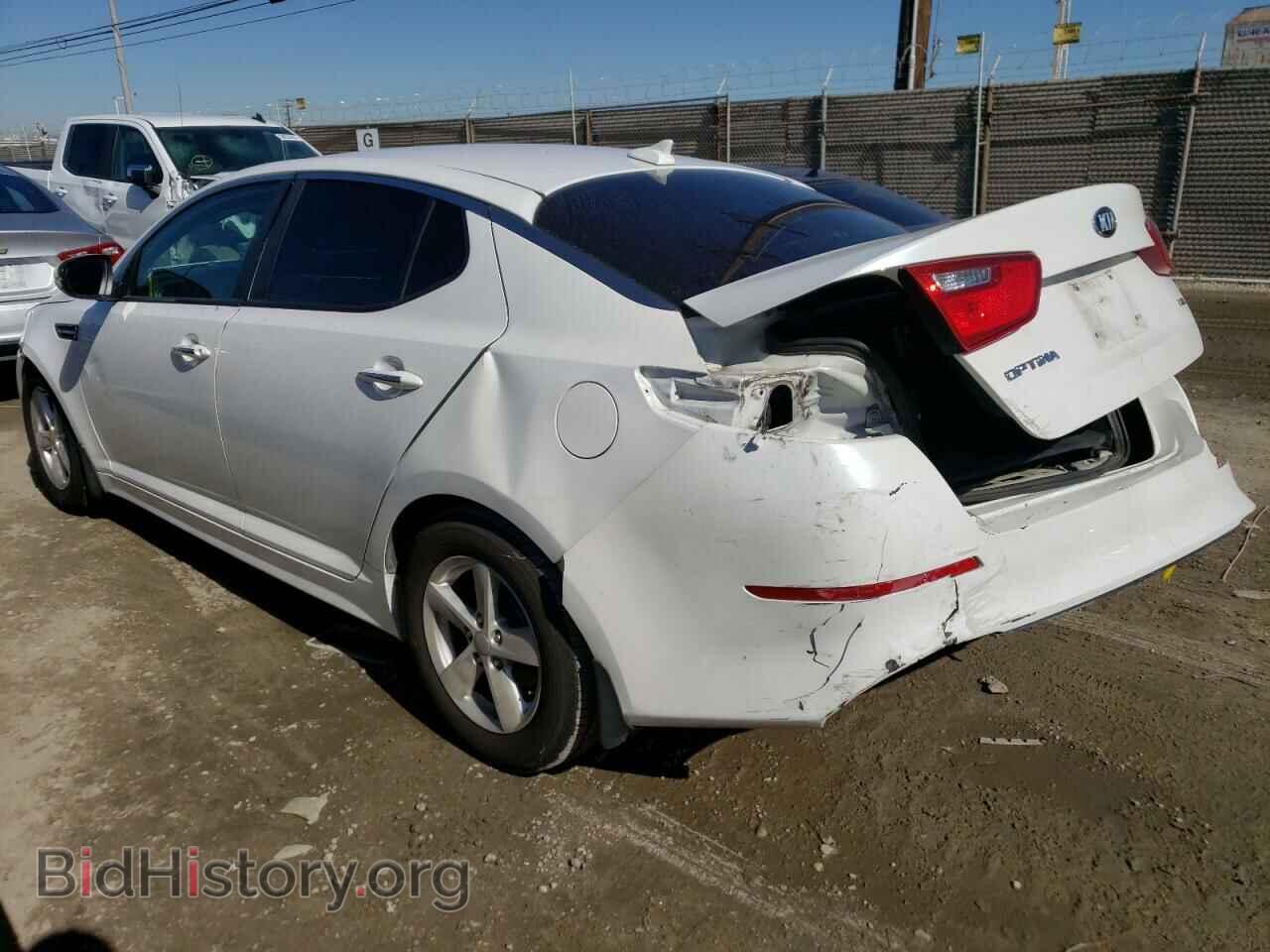 2015 KIA OPTIMA - VIN: KNAGM4A77F5664505 - Фото 2