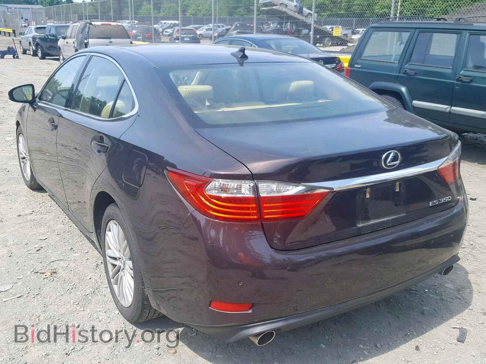 2013 LEXUS ES350 - VIN: JTHBK1GG9D2036208 - Фото 3