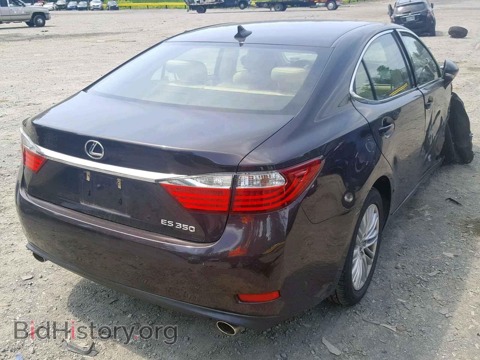 2013 LEXUS ES350 - VIN: JTHBK1GG9D2036208 - Фото 4