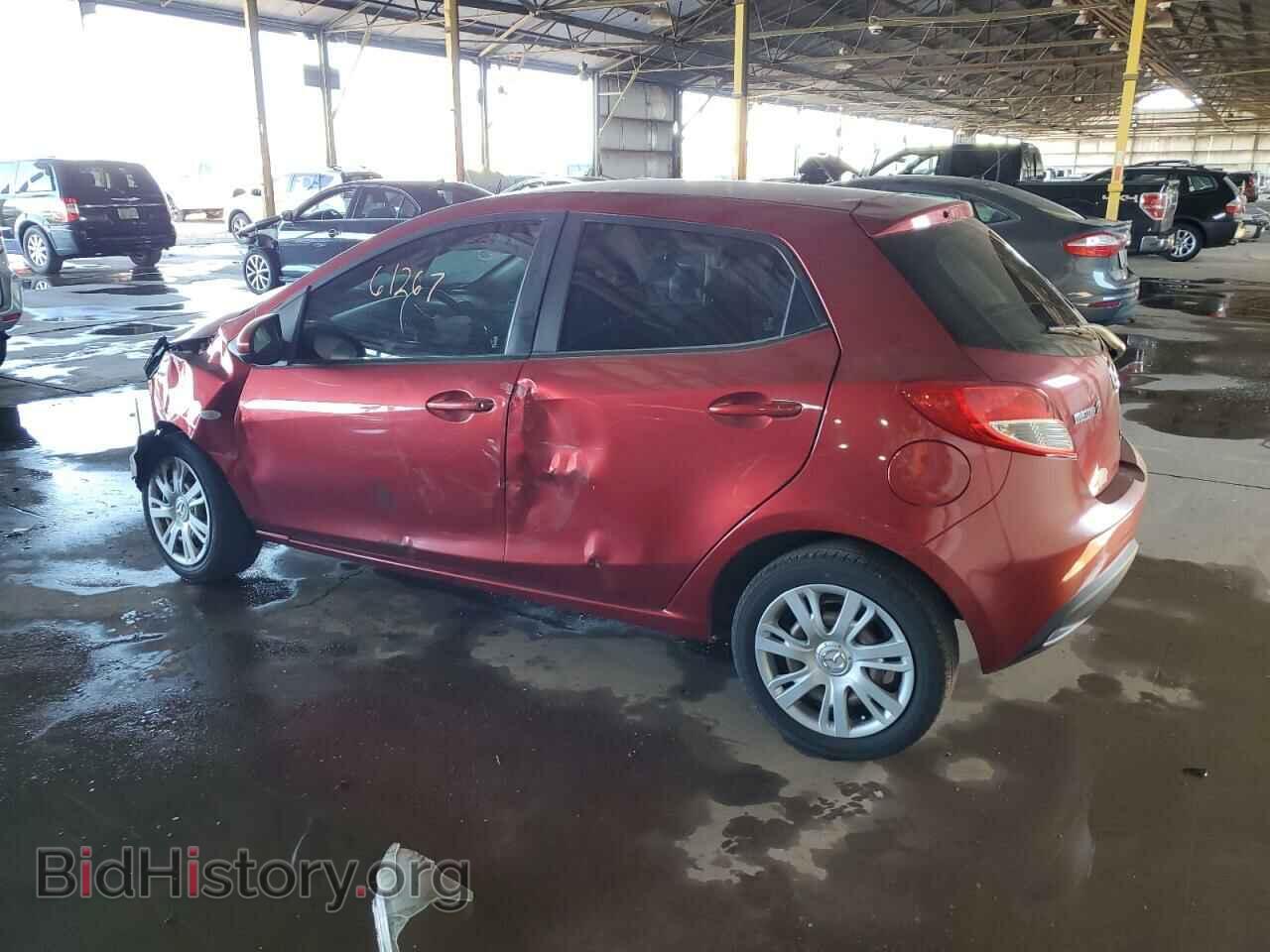 2014 MAZDA 2 - VIN: JM1DE1KZ7E0186163 - Фото 2