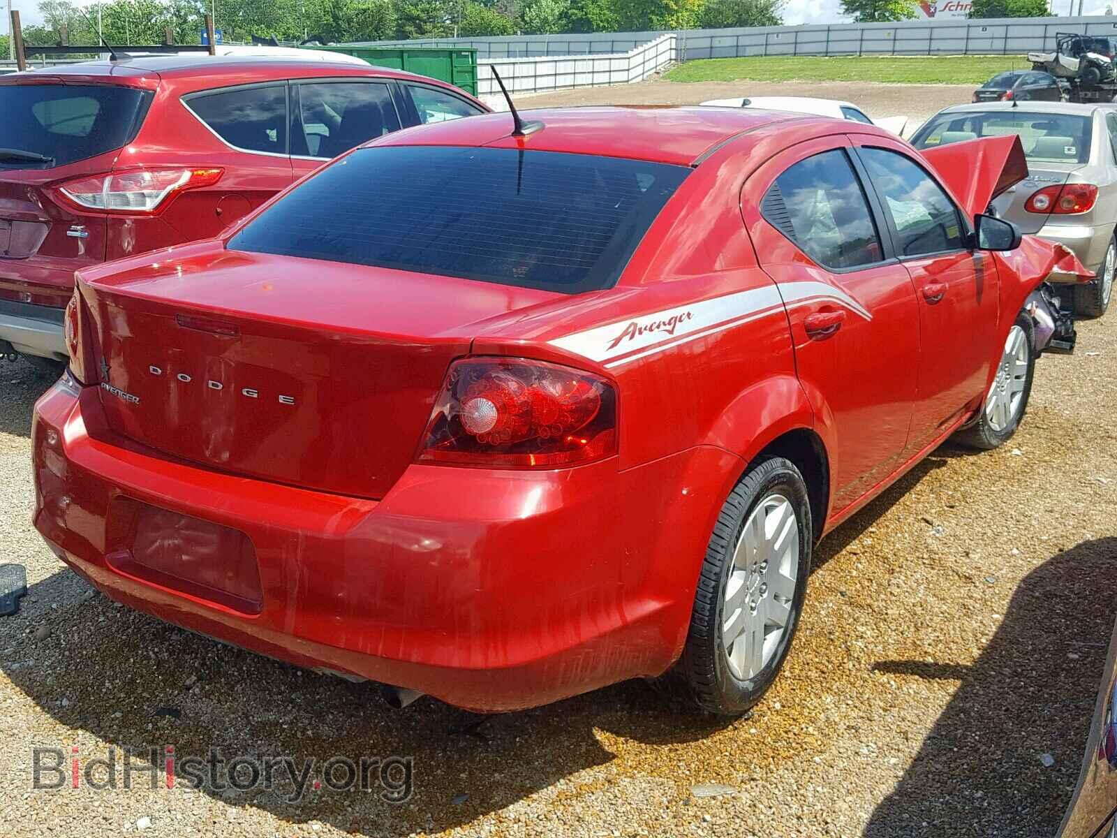 2014 DODGE AVENGER - VIN: 1C3CDZAB9EN200122 - Фото 4