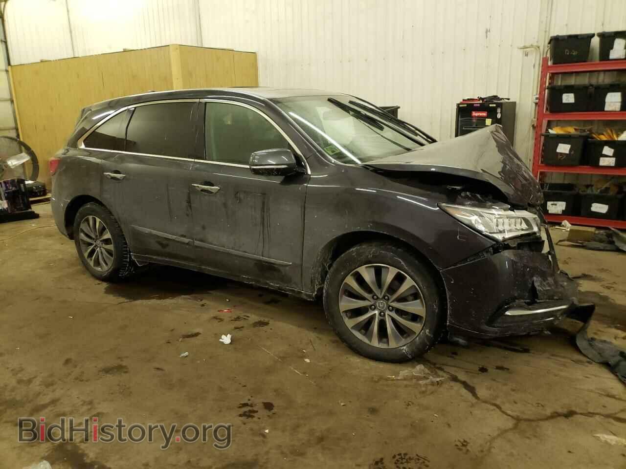2014 ACURA MDX - VIN: 5FRYD3H46EB010331 - Фото 4