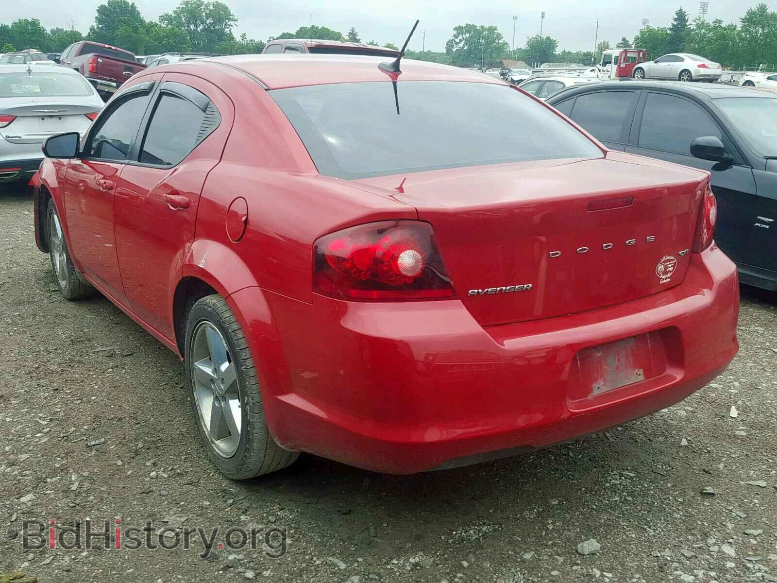 2012 DODGE AVENGER - VIN: 1C3CDZCB1CN228118 - Фото 3