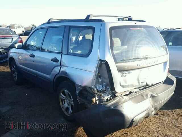 2005 SUBARU FORESTER - VIN: JF1SG63625H754068 - Фото 3