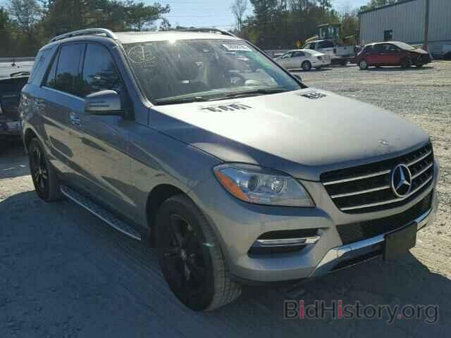 Photo 4JGDA5JB6EA417387 - MERCEDES-BENZ ML350 2014