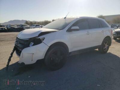 2012 Ford EDGE Edge Limit, white — VIN 2FMDK3KC3CBA15885, Copart
