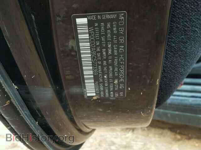 2012 PORSCHE 911 - VIN: WP0CD2A95CS773369 - Фото 10