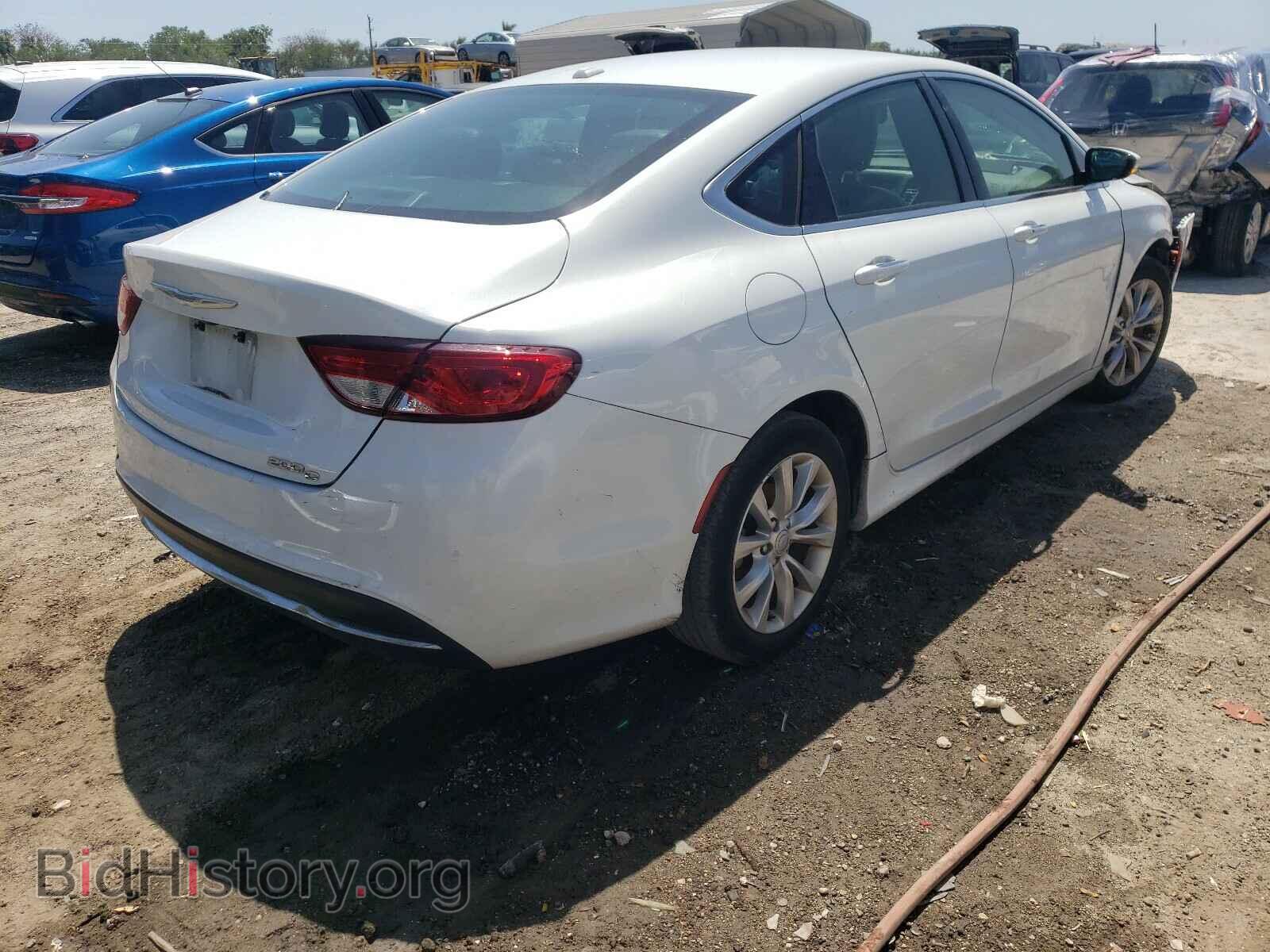 2015 CHRYSLER 200 - VIN: 1C3CCCCB2FN549444 - Фото 4