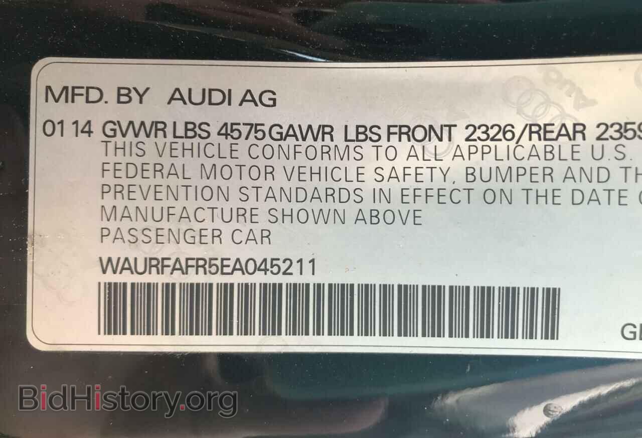 2014 AUDI A5 - VIN: WAURFAFR5EA045211 - Photo 10