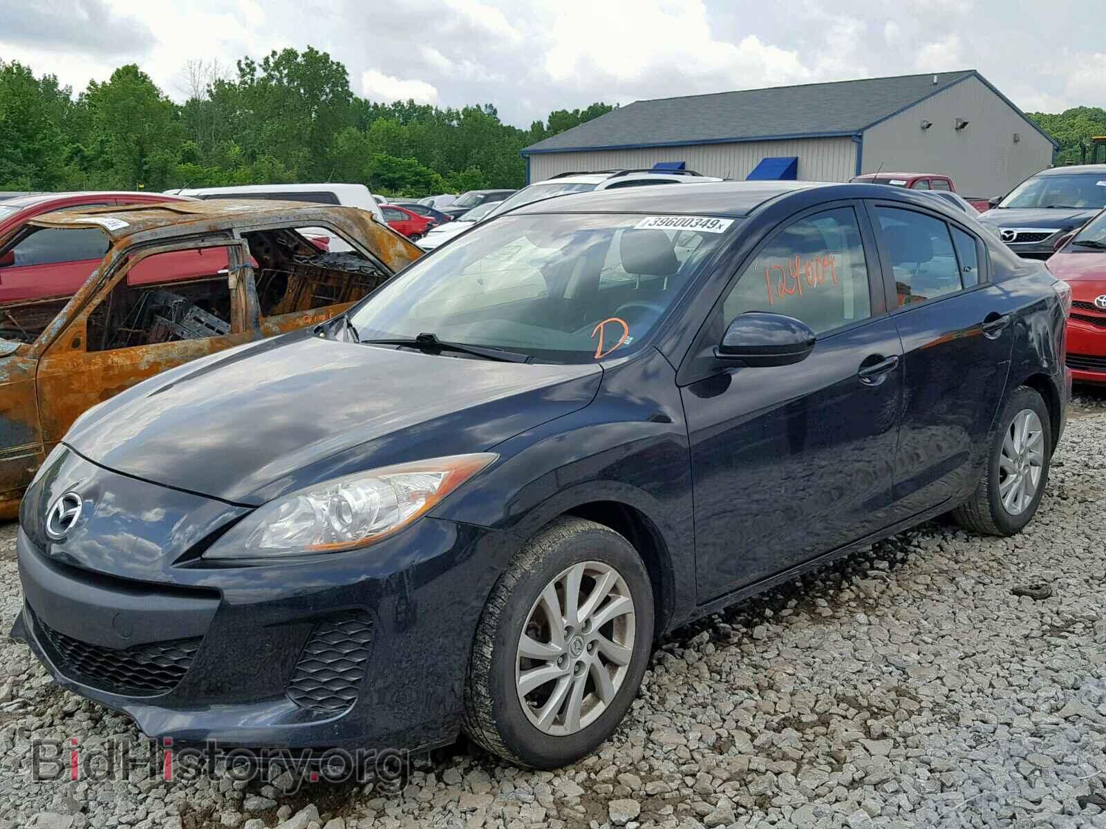 2012 MAZDA 3 - VIN: JM1BL1VF4C1502365 - Фото 2