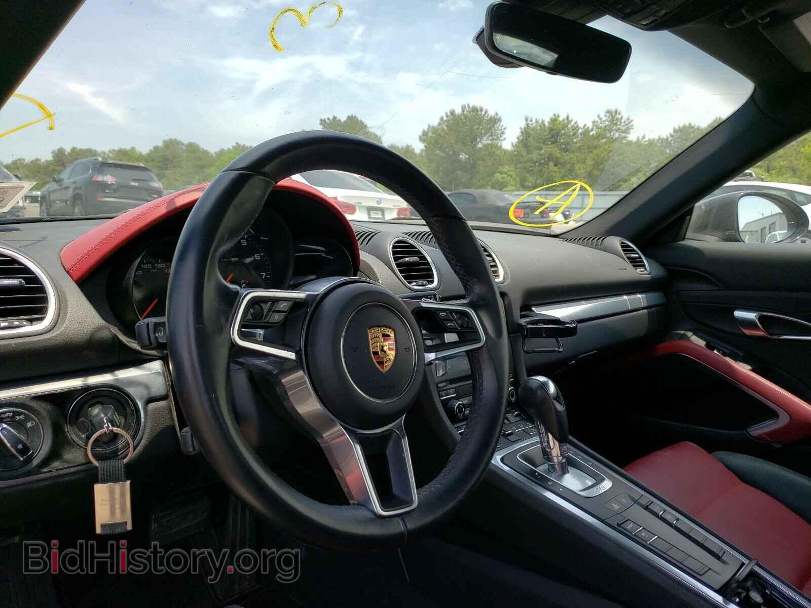 2017 PORSCHE CAYMAN - VIN: WP0AA2A88HK270093 - Фото 9