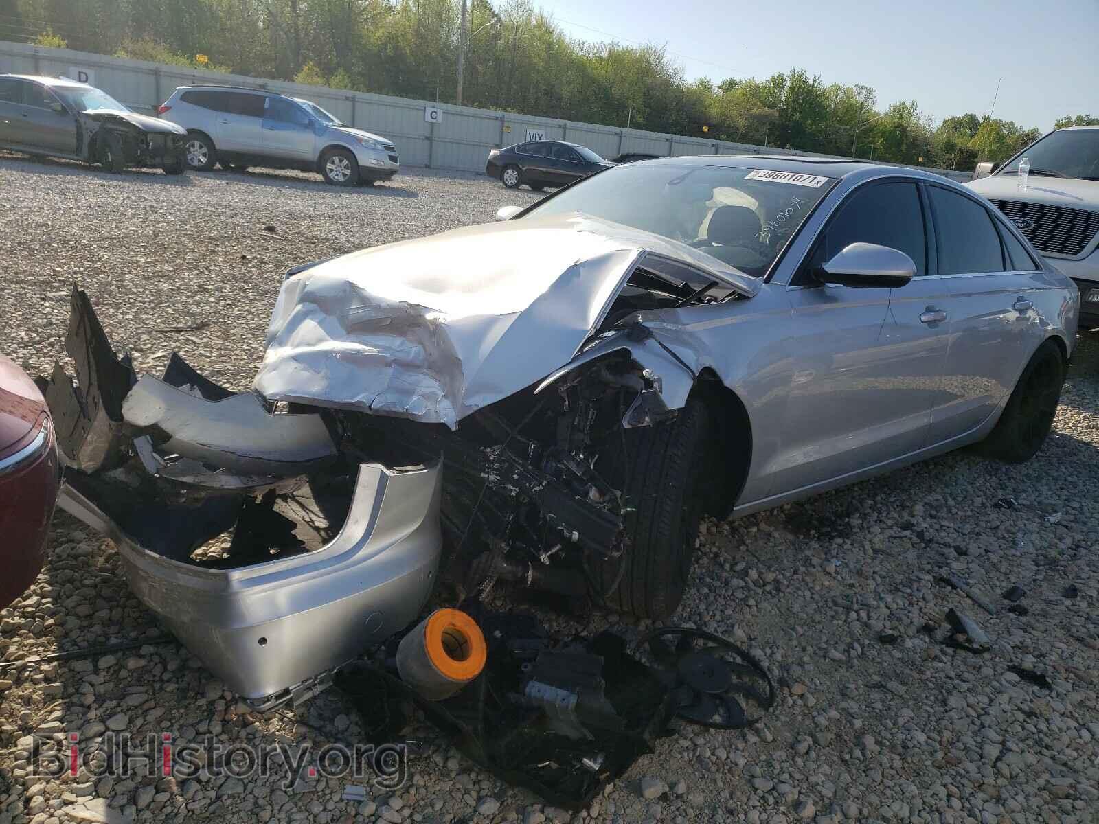2013 AUDI A6 - VIN: WAUDFAFC8DN009252 - Фото 2