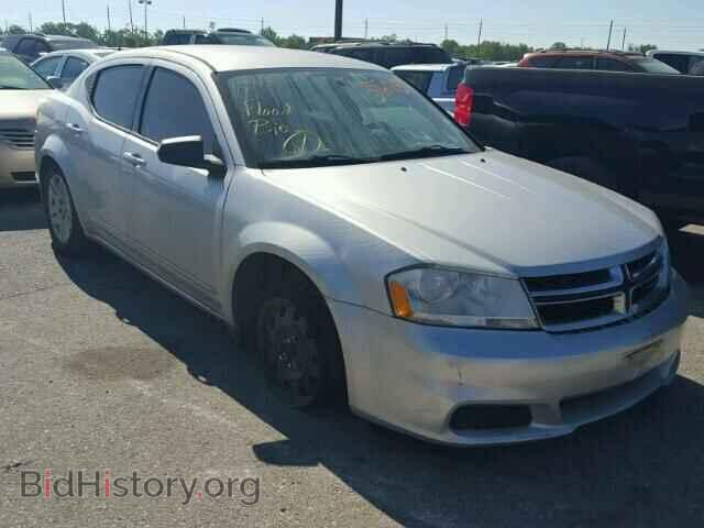 Фотография 1C3CDZAB1CN237386 - DODGE AVENGER 2012