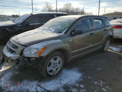 2008 Dodge CALIBER, tan — VIN 1B3HB28B68D659446, Copart