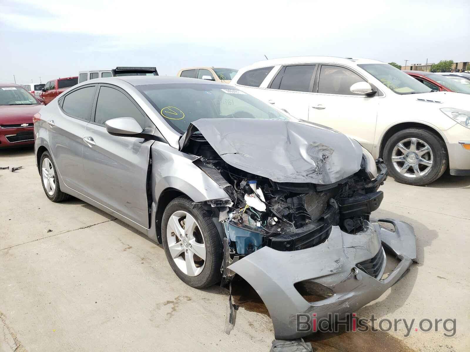 Photo KMHDH4AE4CU417996 - HYUNDAI ELANTRA 2012