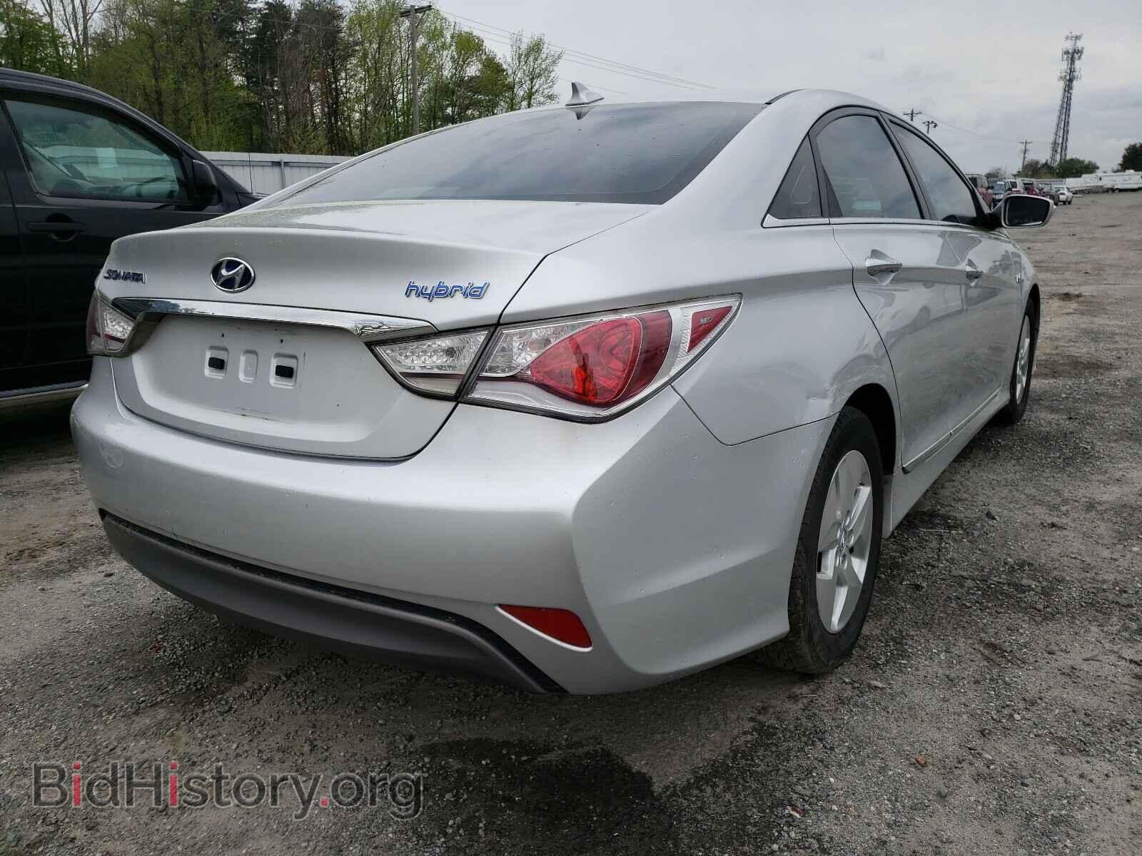 2012 HYUNDAI SONATA - VIN: KMHEC4A48CA038883 - Фото 4