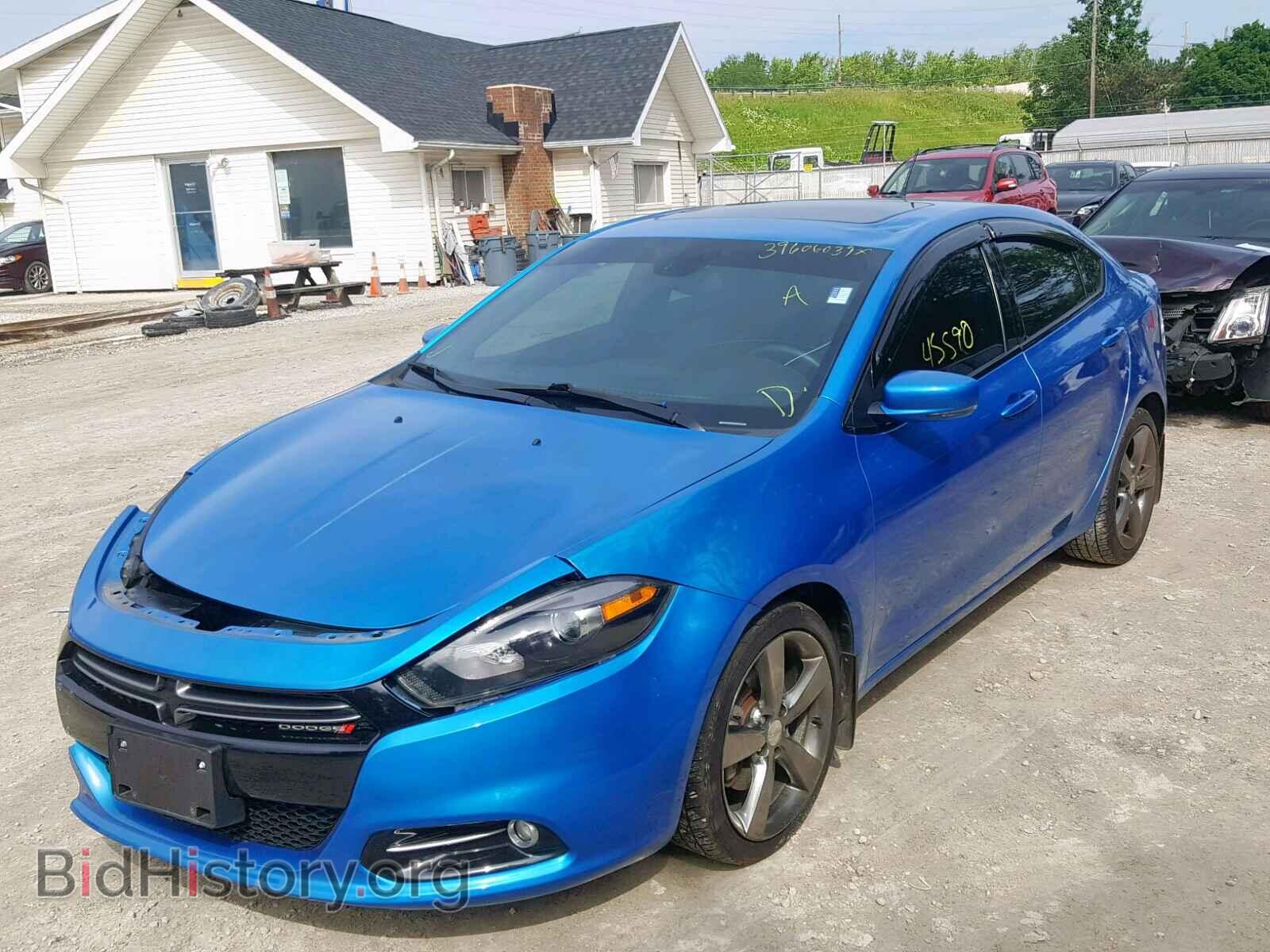 2016 DODGE DART - VIN: 1C3CDFEB2GD538687 - Фото 2