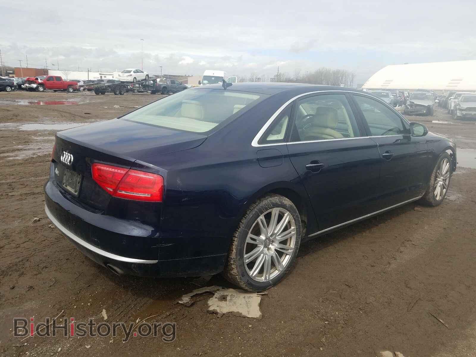 2013 AUDI A8 - VIN: WAURGAFD2DN032294 - Фото 4