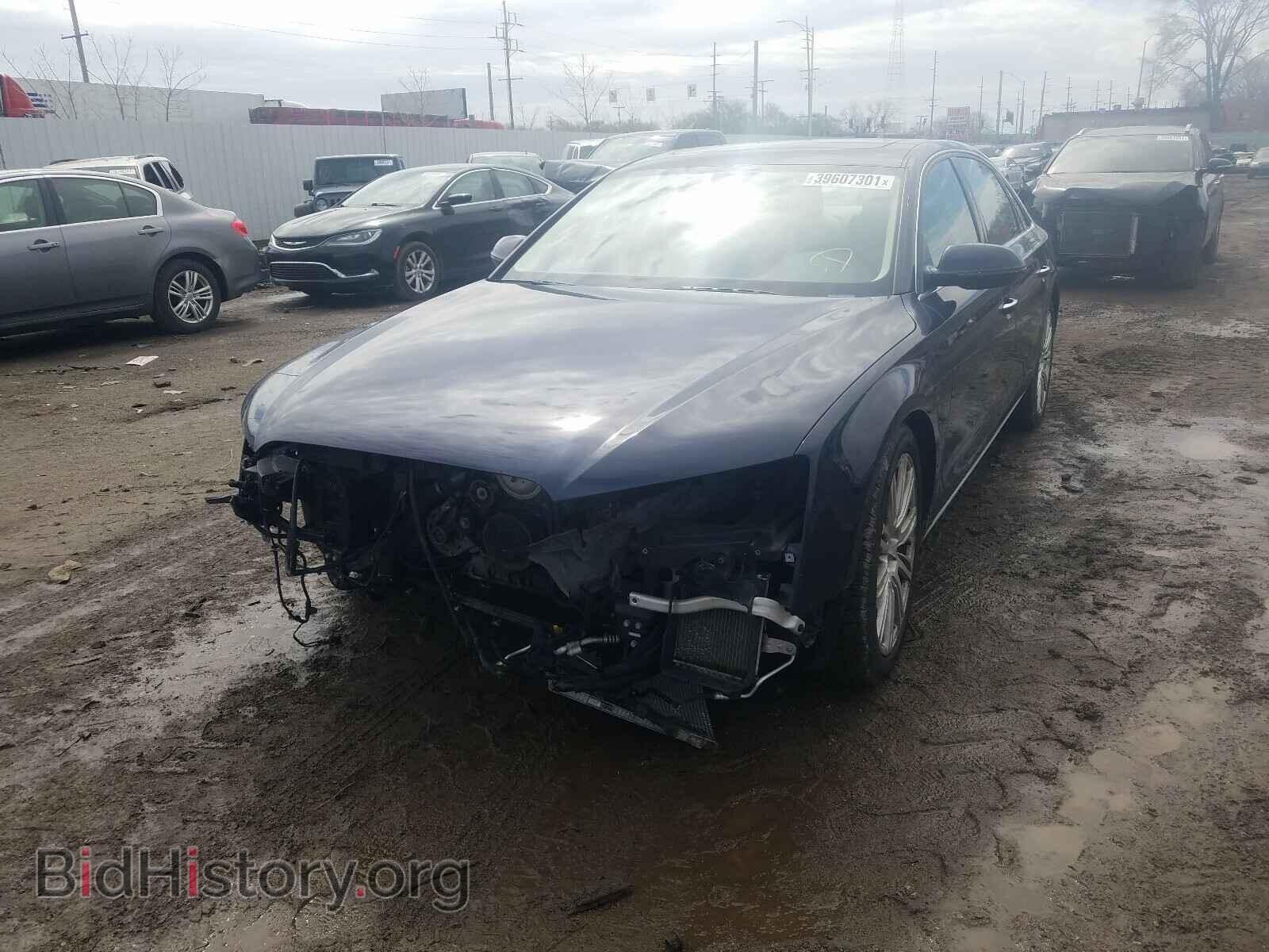 2013 AUDI A8 - VIN: WAURGAFD2DN032294 - Фото 9