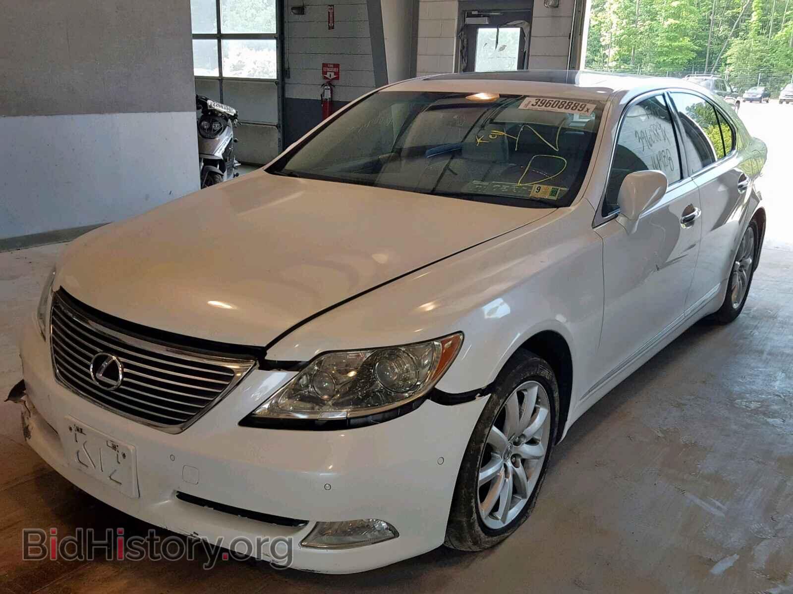 2007 LEXUS LS460 - VIN: JTHBL46F375020628 - Фото 2